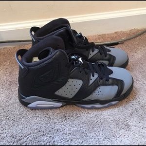 Retro Jordan’s black and grey